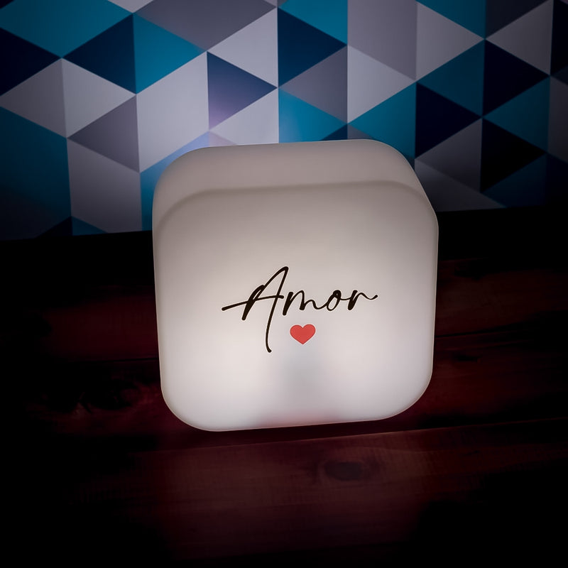 Luminária Box Muito Amor