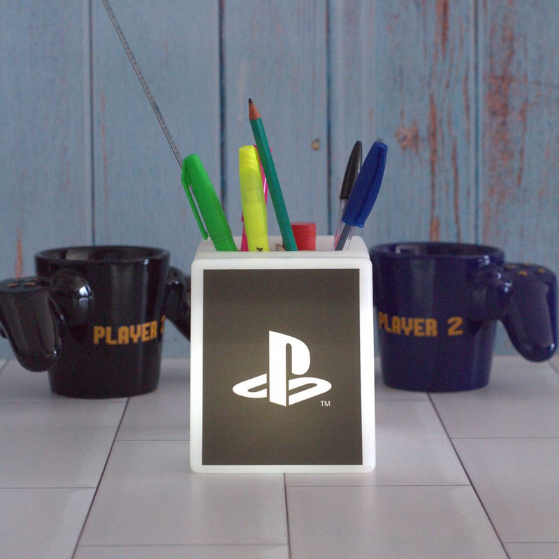 Organizador de Mesa Iluminado PlayStation Logolight