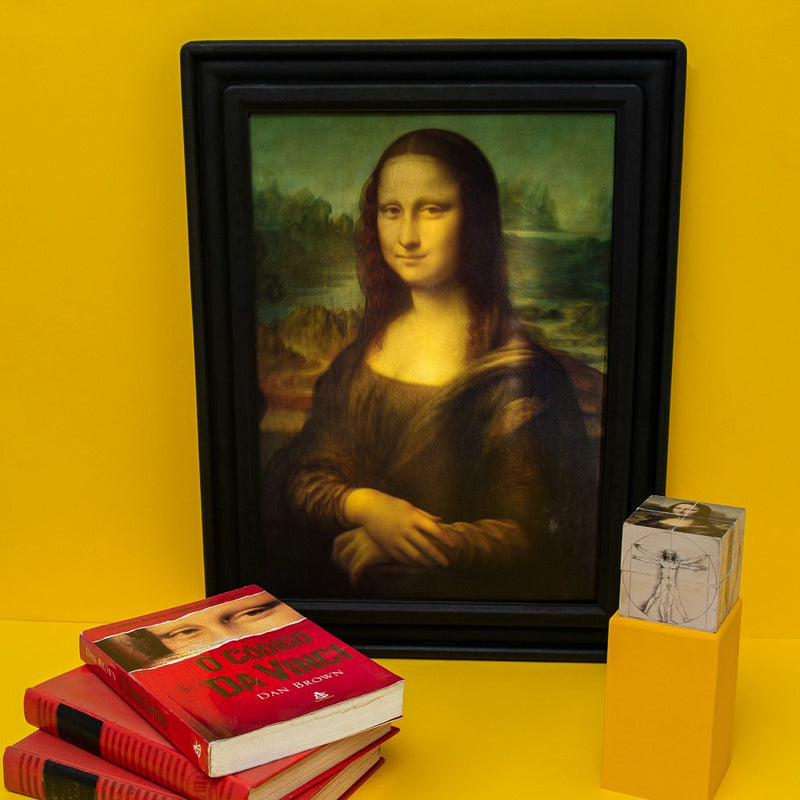 Luminária Quadro Mona Lisa