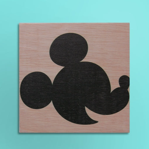 Kit com 4 Quadros Mickey Mouse