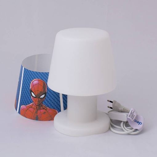 Luminária Abajur de Mesa Homem Aranha Marvel