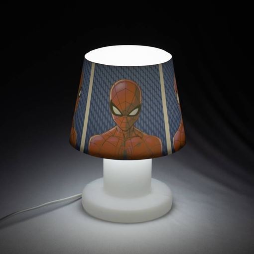 Luminária Abajur de Mesa Homem Aranha Marvel