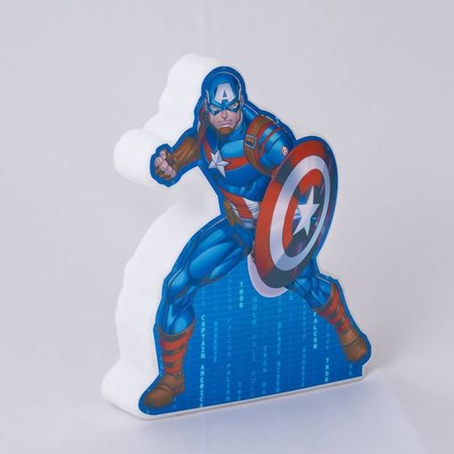 Luminária LED Shape Capitão América USB Marvel