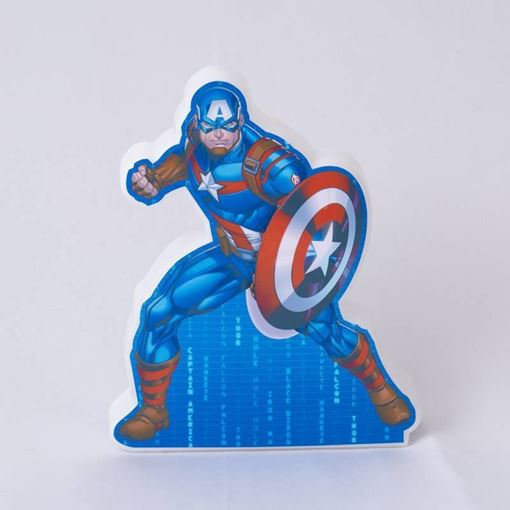 Luminária LED Shape Capitão América USB Marvel