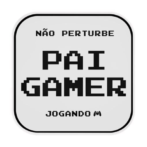 Luminária Box Não Perturbe, Pai Gamer