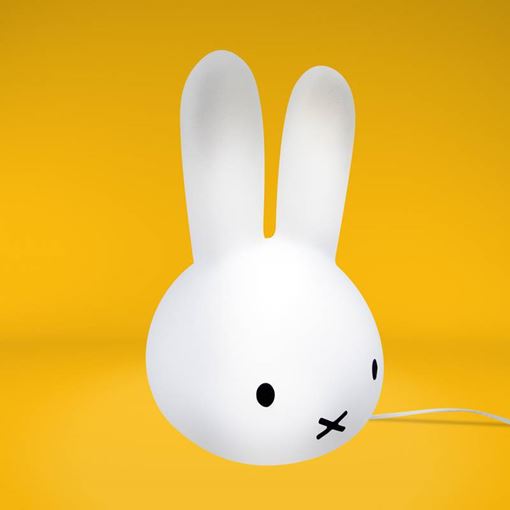 Luminária Mini Cabeça Coelho RGB com Fio Big Miffy