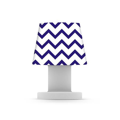 Luminária Abajur de Mesa Pequena Zig Zag