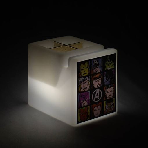 Organizador de Mesa Iluminado Classics Personagens Marvel