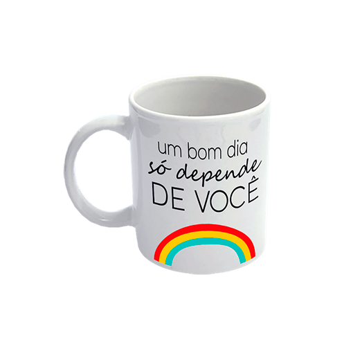 Caneca de Porcelana - Good Day