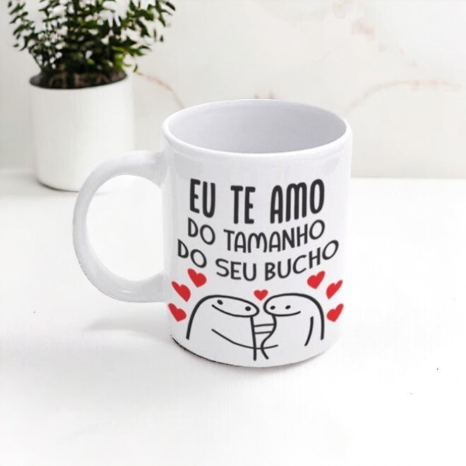 Caneca de Porcelana Flork - Bucho