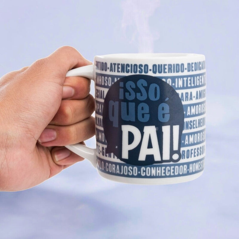 Caneca de Cerâmica 300ml - Isso que é Pai!