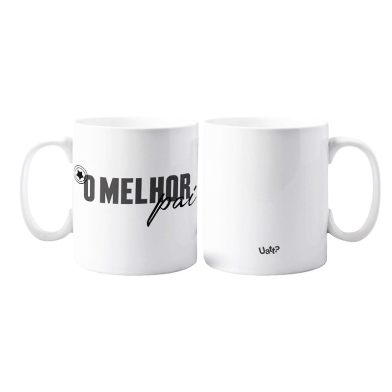 Caneca de Cerâmica 300ml - O Melhor Pai