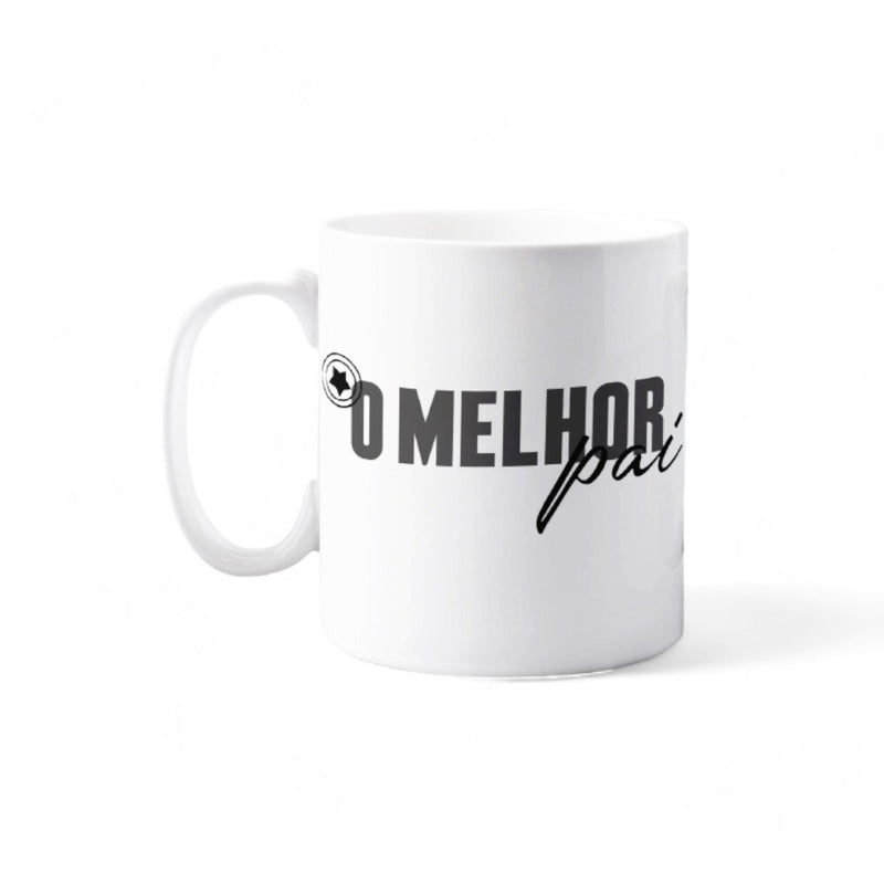 Caneca de Cerâmica 300ml - O Melhor Pai