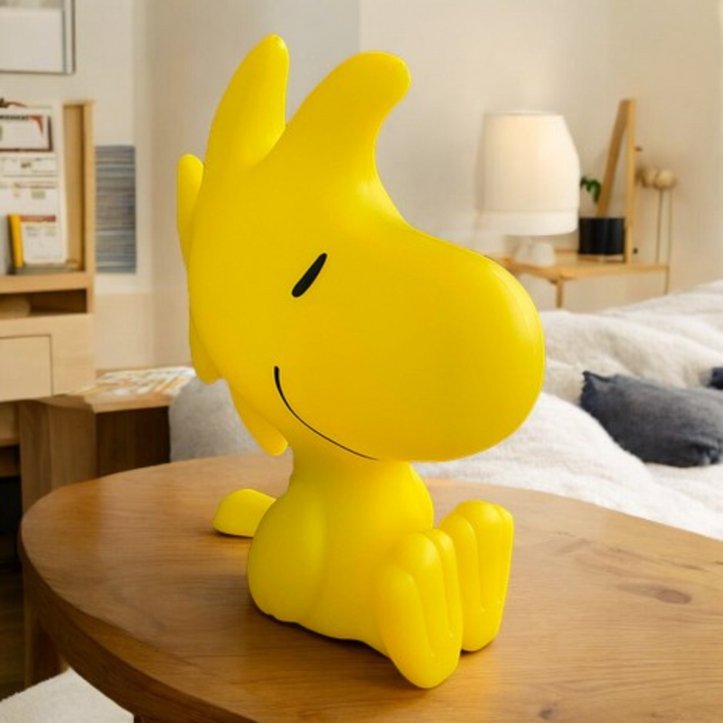 Luminária 3D Woodstock Snoopy Peanuts Bivolt